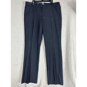 Van Heusen Studio Modern Fit Blue Dress Pants Womens Size 8 Stretch